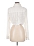 Crescent Ivory Long Sleeve Blouse Size M - photo 2