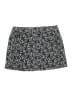 Lands' End Graphic Gray Black Casual Skirt Size L - photo 1