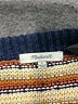 Madewell 100% Cotton Stripes Brown Pullover Sweater Size S - photo 7