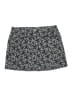 Lands' End Graphic Gray Black Casual Skirt Size L - photo 2