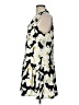 Nine West 100% Polyester Floral Gray Casual Dress Size L - photo 5