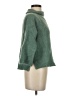 Wrap Green Turtleneck Sweater Size 4 - photo 4