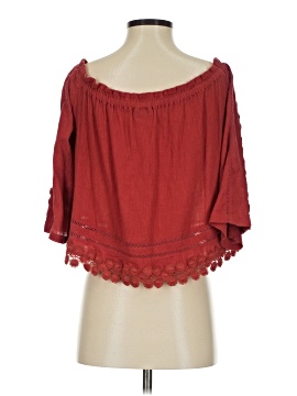 Topshop 3/4 Sleeve Blouse (view 2)