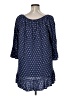 Unbranded 100% Rayon Blue Casual Dress Size 1X - photo 2