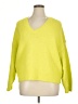 Ann Taylor LOFT Solid Yellow Pullover Sweater Size XL - photo 1