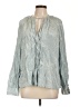 Vince. Gray Long Sleeve Blouse Size L - photo 1