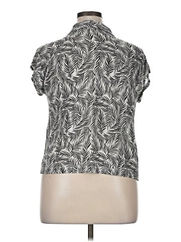 Tahari Short Sleeve Blouse (view 2)