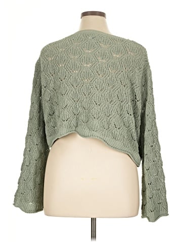 Blue Rain Pullover Sweater (view 2)