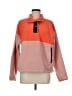 The North Face Color Block Orange Pullover Sweater Size M - photo 1