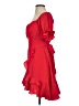 Unbranded 100% Polyester Hearts Red Cocktail Dress Size S - photo 5