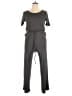 Zenana Solid Gray Jumpsuit Size L - photo 1