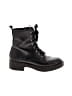 Calvin Klein 100% Leather Black Ankle Boots Size 6 1/2 - photo 1
