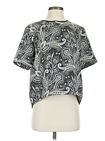 Topshop Short Sleeve Blouse (view 1)