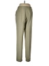 Larry Levine Solid Green Dress Pants Size 10 - photo 2