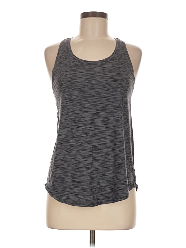 Pre-owned Lululemon Athletica Active Tank Top In Gray