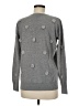 Banana Republic Polka Dots Gray Pullover Sweater Size M - photo 2