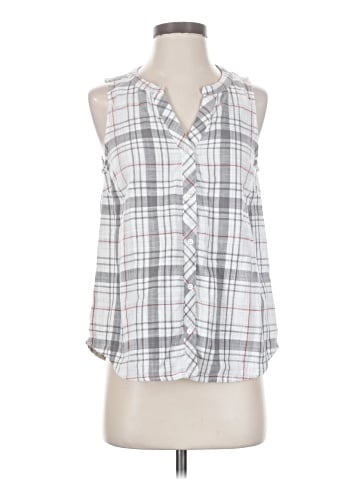 Soft Joie Sleeveless Button-Down Shirt (view 1)