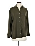 New Look 100% Polyester Green Long Sleeve Blouse Size 8 - photo 1