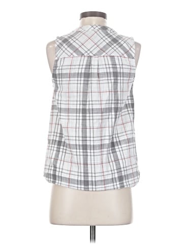 Soft Joie Sleeveless Button-Down Shirt (view 2)
