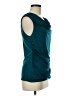 Unbranded Teal Sleeveless Blouse Size M - photo 4