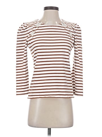 Veronica Beard 3/4 Sleeve T-Shirt (view 1)