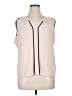 Calvin Klein Ivory Sleeveless Blouse Size XL - photo 1
