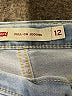 Levi's Solid Blue Jeans Size 12 - photo 3