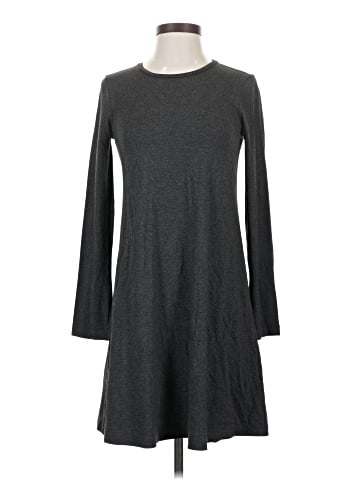 Madewell Long-Sleeve Swingy Tee Dress (view 1)