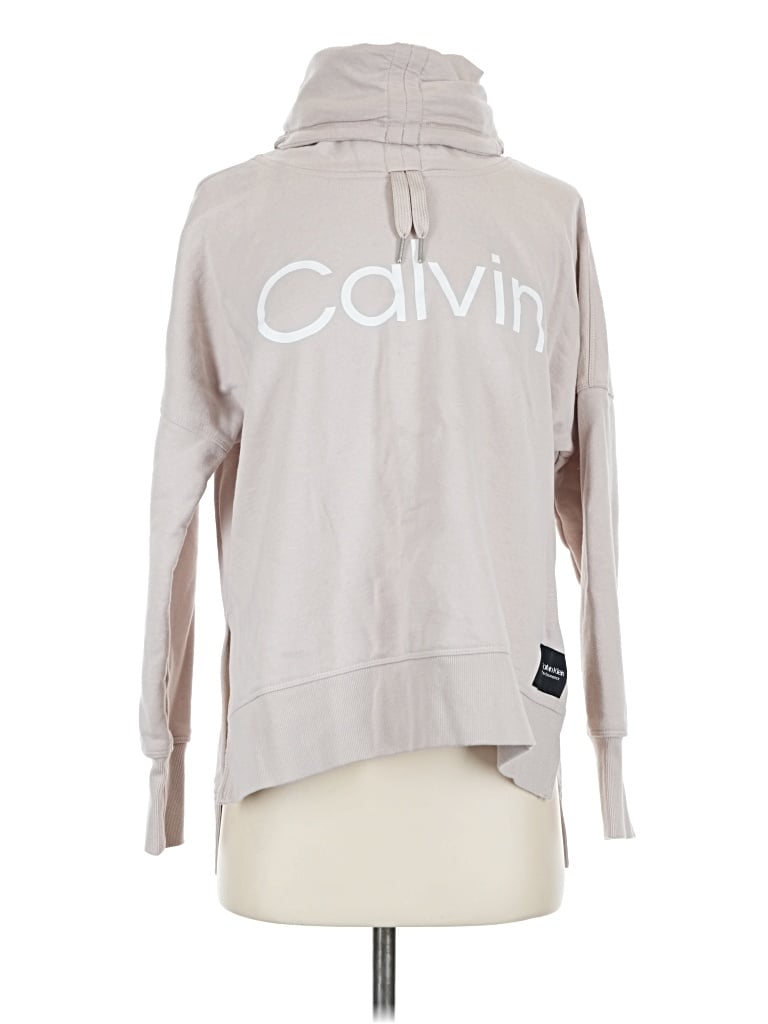 Pre-owned Calvin Klein Performance Sweatshirt In Silver