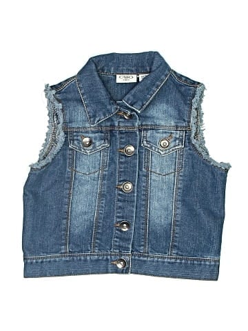 Cato Denim Vest (view 1)