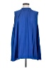 Emery Rose 100% Polyester Blue Sleeveless Blouse Size 4X - photo 1
