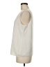 Ann Taylor LOFT 100% Polyester Ivory Sleeveless Top Size M - photo 5