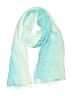 J. McLaughlin 100% Linen Teal Blue Scarf One size - photo 1