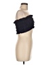 Kourt Black Blue Sleeveless Top Size M - photo 4