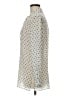 Laurel Polka Dots Ivory Long Sleeve Blouse Size 6 - photo 5