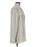 Laurel Polka Dots Ivory Long Sleeve Blouse Size 6 - photo 4