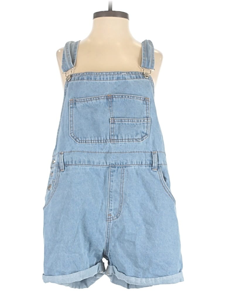 Pre-owned Unbranded Overall Shorts In Blue