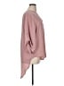 LOANNA 100% Polyester Pink 3/4 Sleeve Blouse Size 1X - photo 4