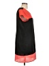 Bebop 100% Polyester Color Block Orange Casual Dress Size L - photo 4