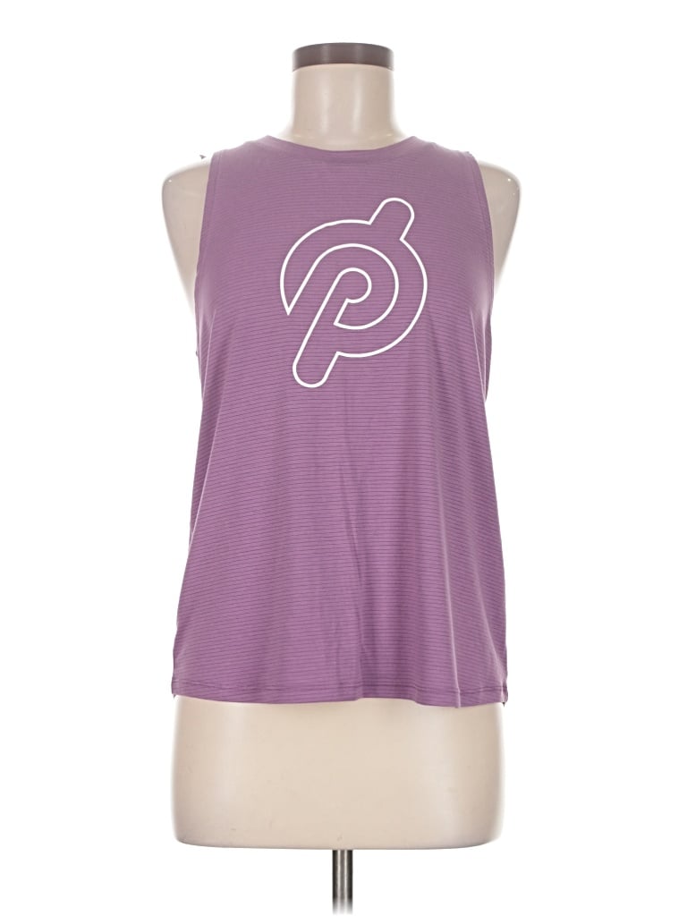 Pre-owned Peloton Sleeveless T-shirt In Purple