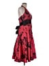 Ignite Evenings Floral Red Cocktail Dress Size 6 - photo 4
