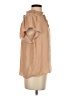 Maison d' Amelie 100% Polyester Tan Short Sleeve Blouse Size XS - photo 4