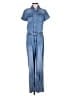 Habitual Blue Jumpsuit Size 4 - photo 1