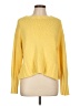 J.Crew Solid Yellow Pullover Sweater Size L - photo 1