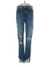 Express Outlet Hearts Blue Jeans Size 4 - photo 1