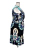 Nine West Paisley Blue Cocktail Dress Size 14 (petite) - photo 4