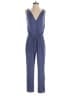Gap 100% Polyester Tweed Blue Jumpsuit Size S (petite) - photo 1