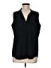 Calvin Klein Black Sleeveless Blouse Size M - photo 1