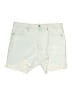 Old Navy Stars Ivory Denim Shorts Size 8 - photo 1