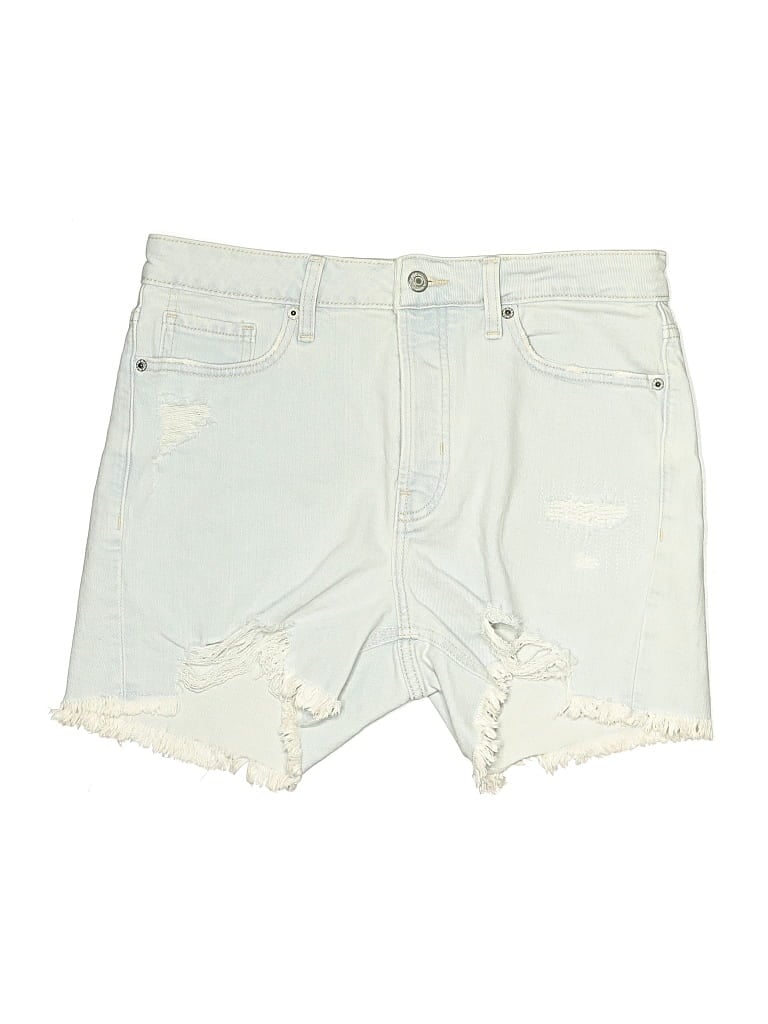 Pre-owned Old Navy Denim Shorts In Ivory